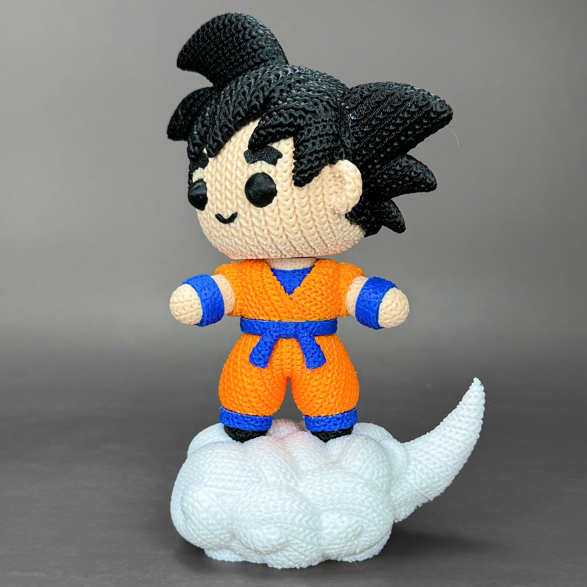 Dragon Ball Goku – Knitted Crochet Look Collectible – view 2 | Wigglix