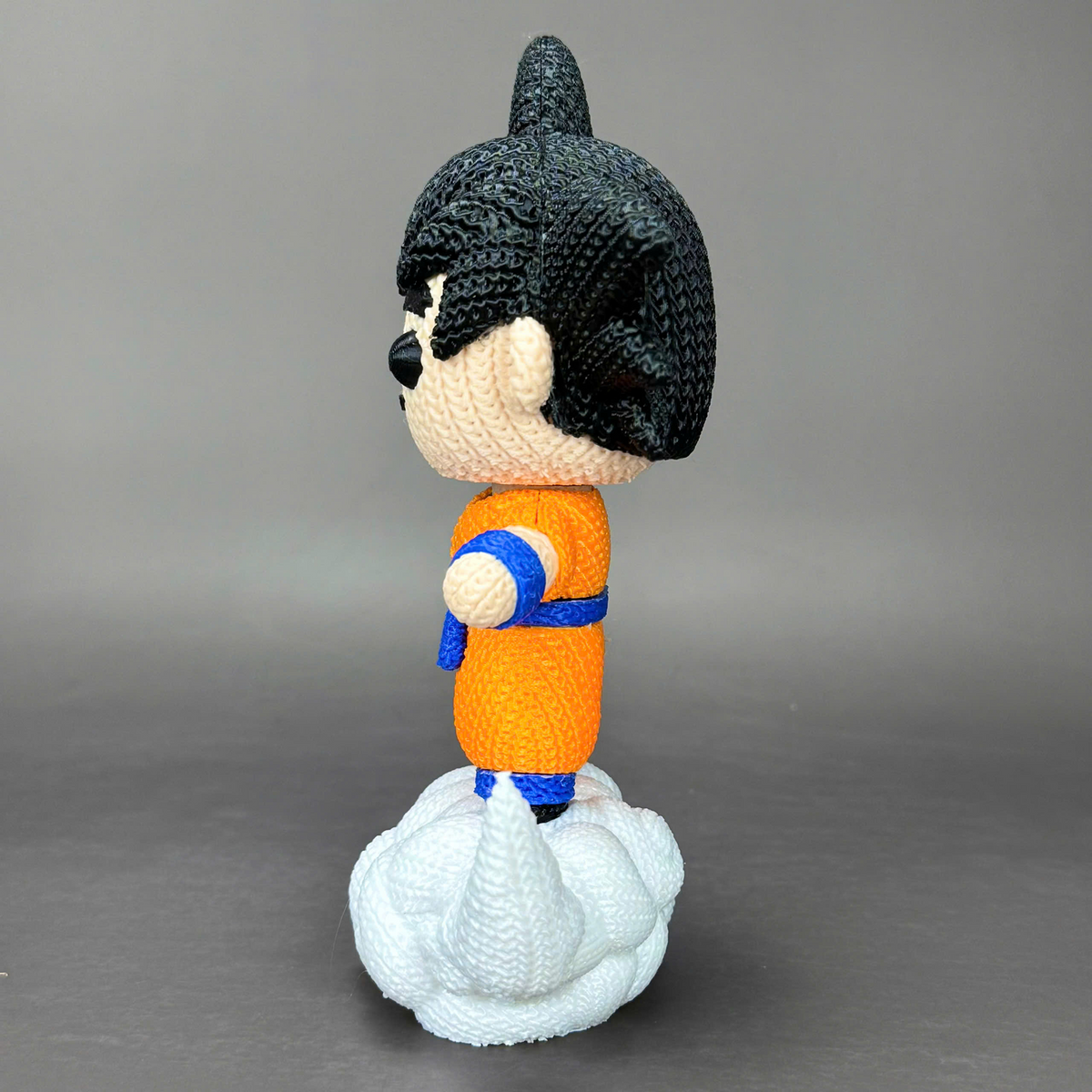 Dragon Ball Goku – Knitted Crochet Look Collectible – view 4 | Wigglix