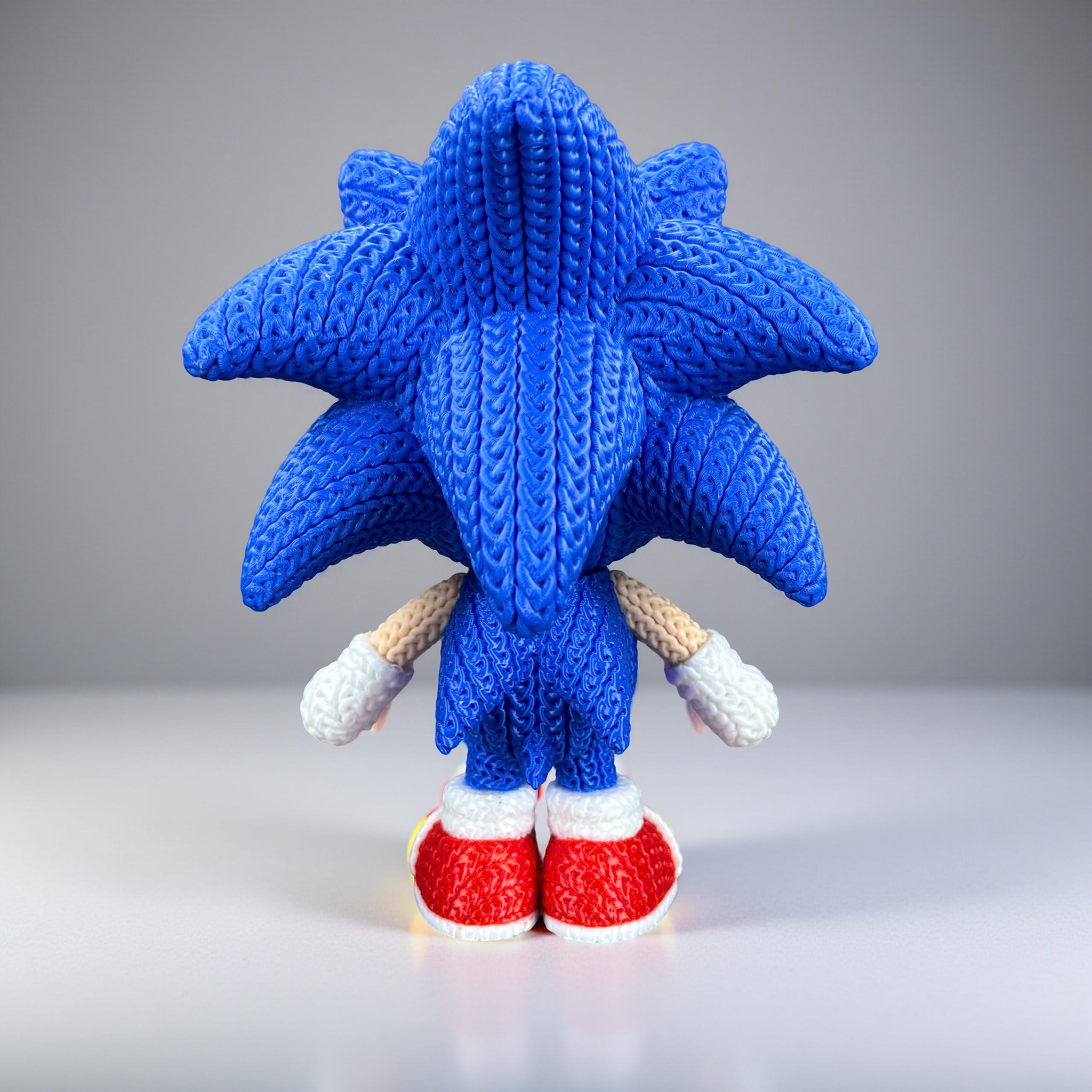 Sonic Knitted – Crochet Look Collectible