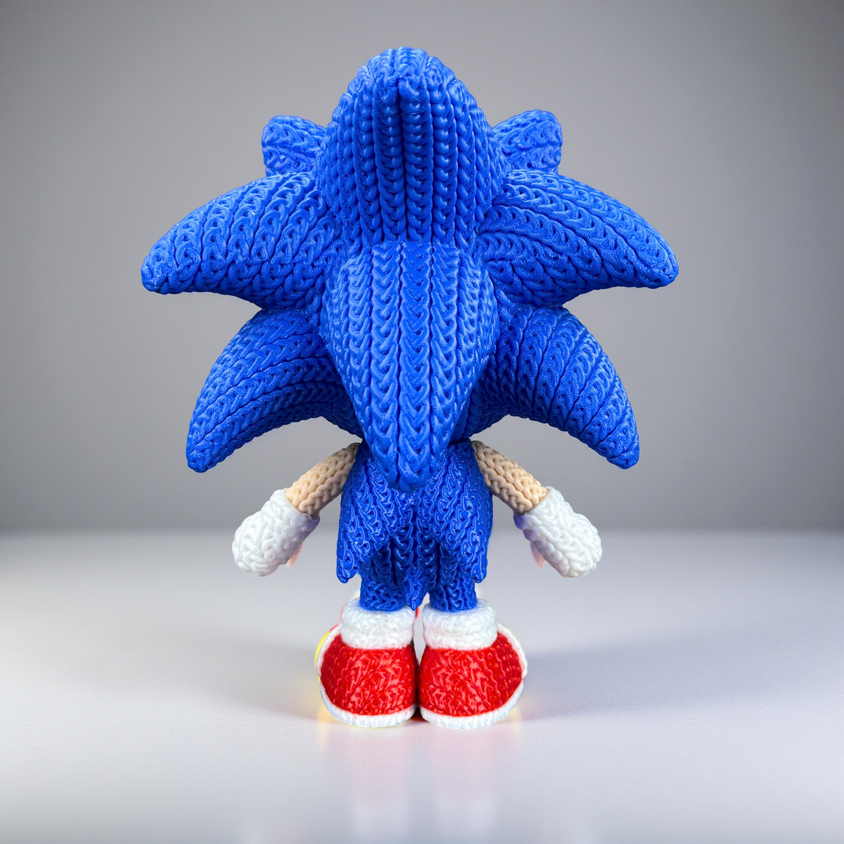 Sonic Knitted – Crochet Look Collectible – view 5 | Wigglix