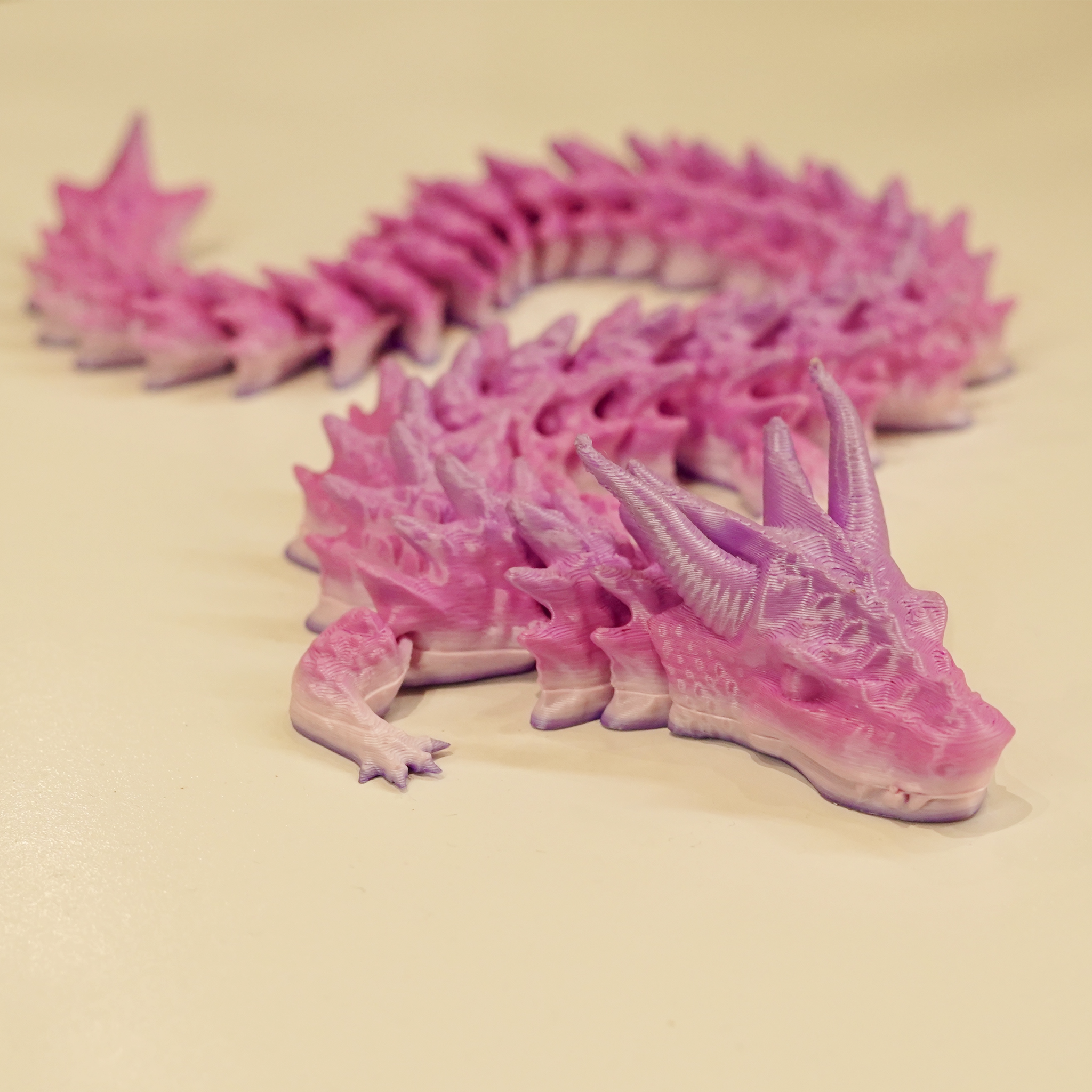 Mystic Glide – Articulated Dragon 40cm Wigglix