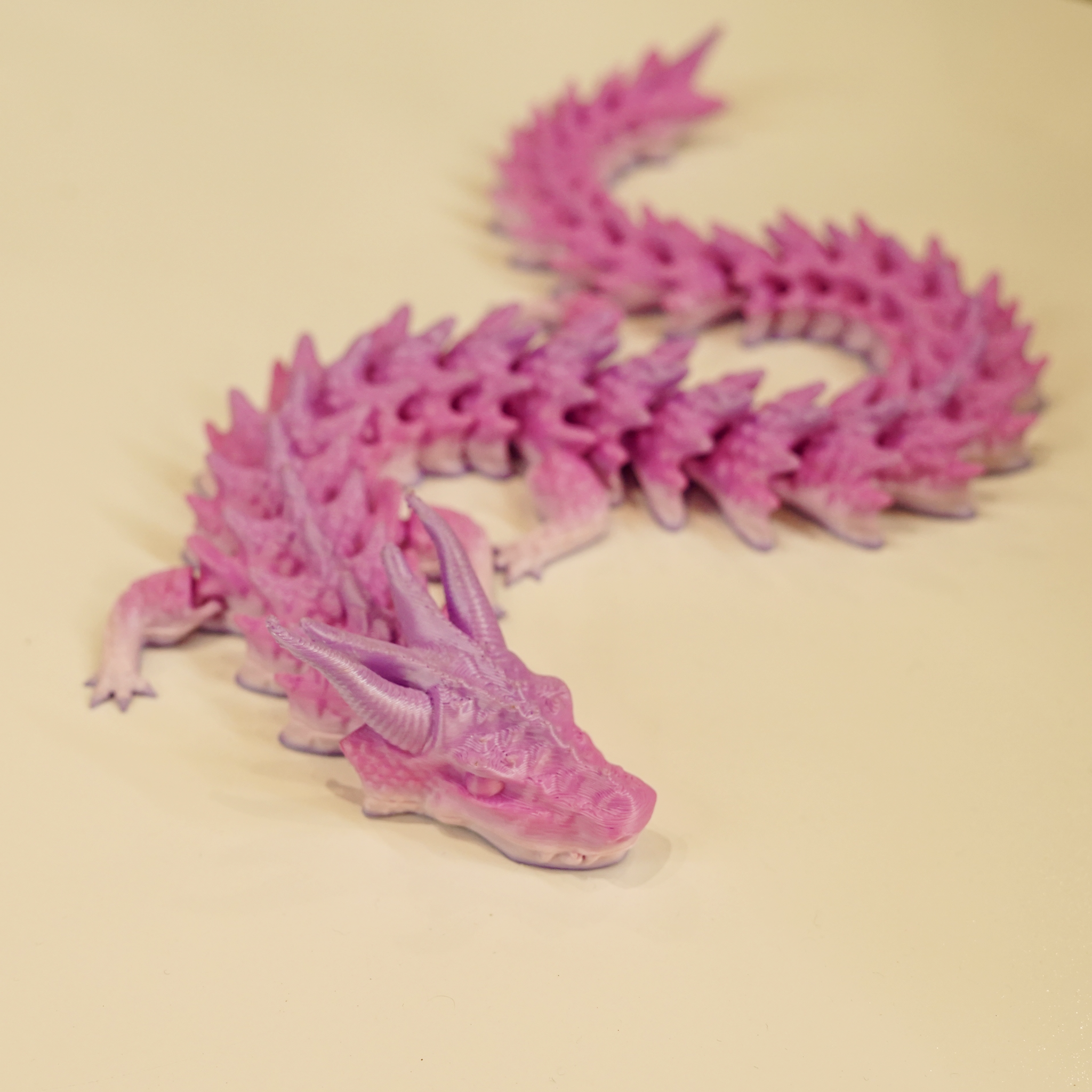 Mystic Glide – Articulated Dragon (40 cm) – view 2 | Wigglix