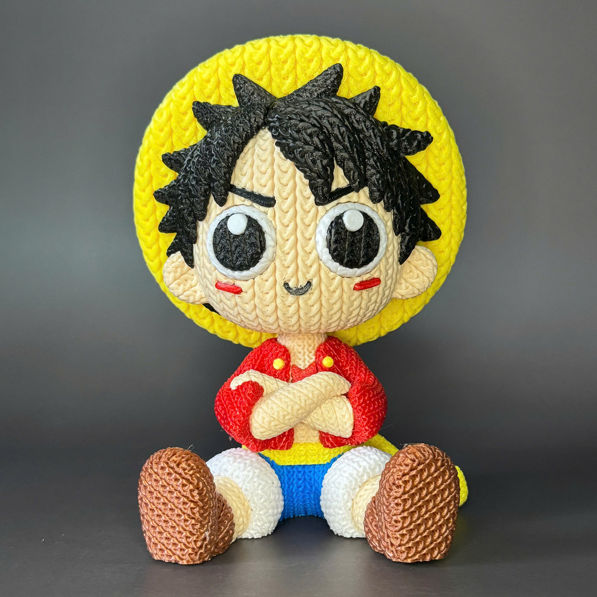 Luffy Crochet – Knitted Model Collectible