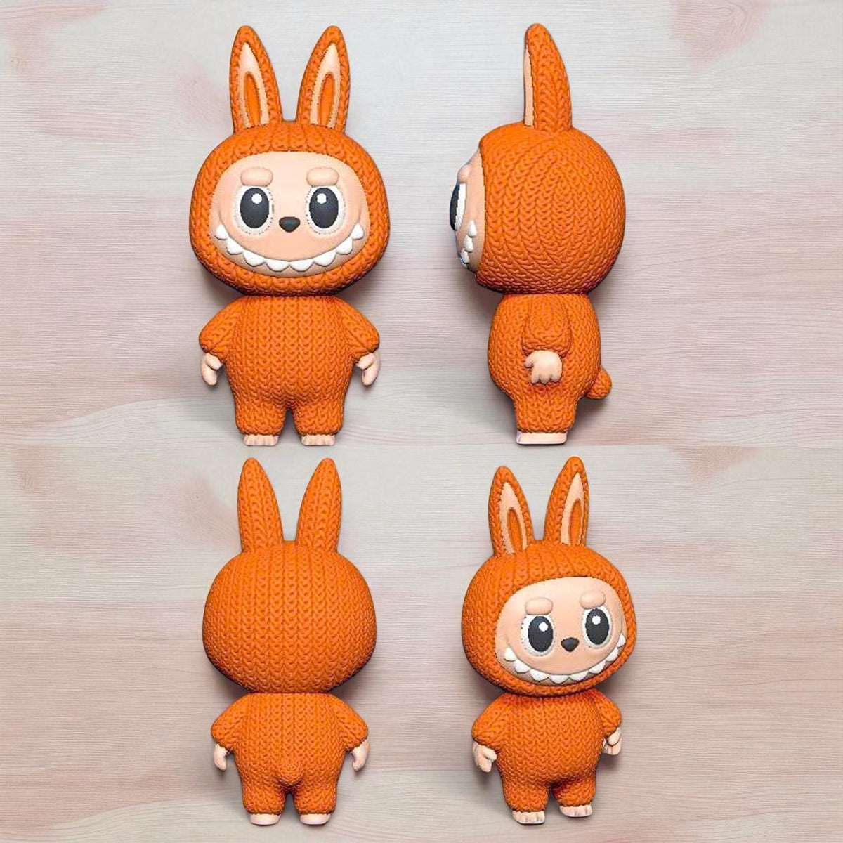 Labubu – Crochet Style Collectible Figure – view 4 | Wigglix