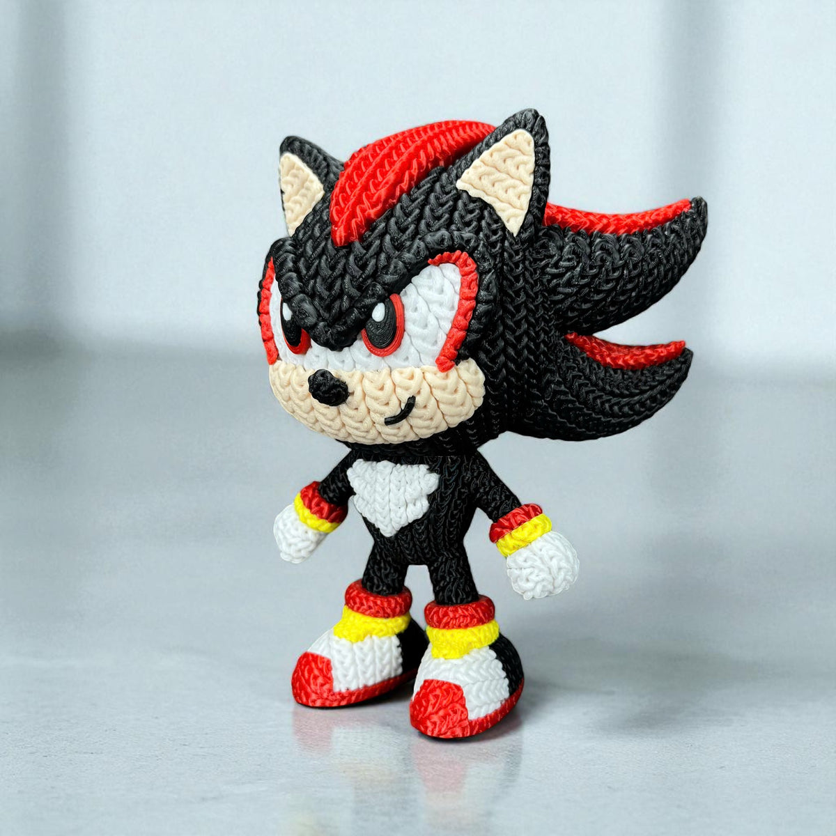 Shadow – Knitted Crochet Collectible Assembled Figure