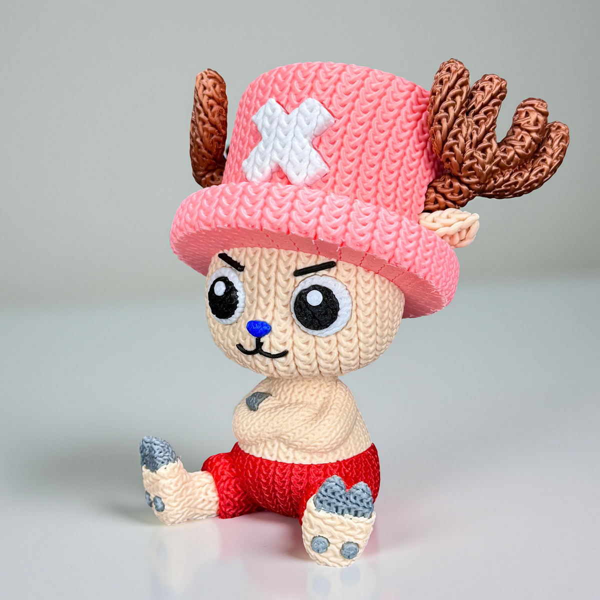 Snug Chopper – Crochet Look Multipart DIY Collectible – view 3 | Wigglix