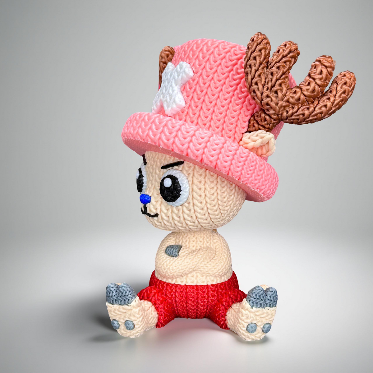 Snug Chopper – Crochet Look Multipart DIY Collectible – view 4 | Wigglix