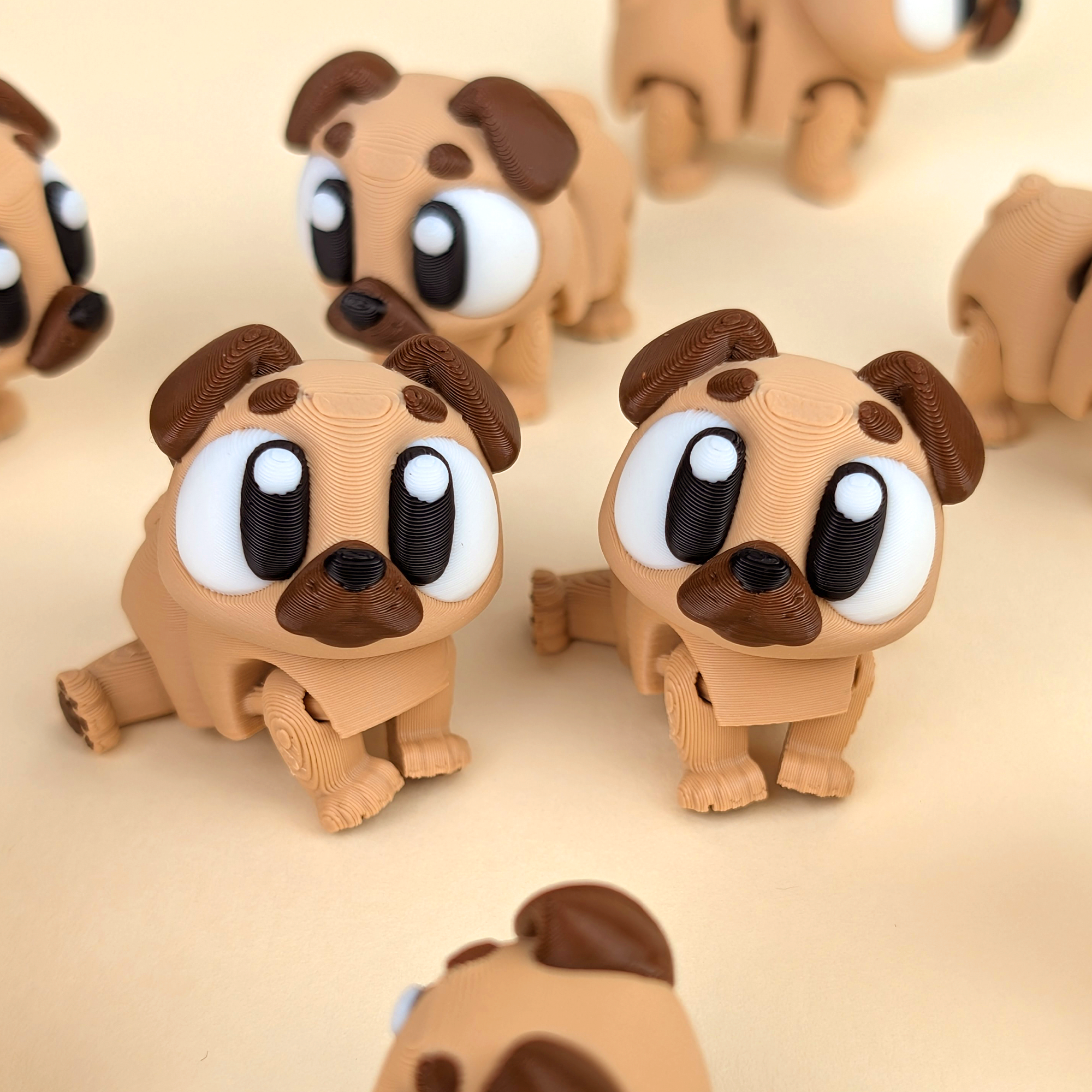 Flexi Pug & Pug's Bakery Playset – view 3 | Wigglix