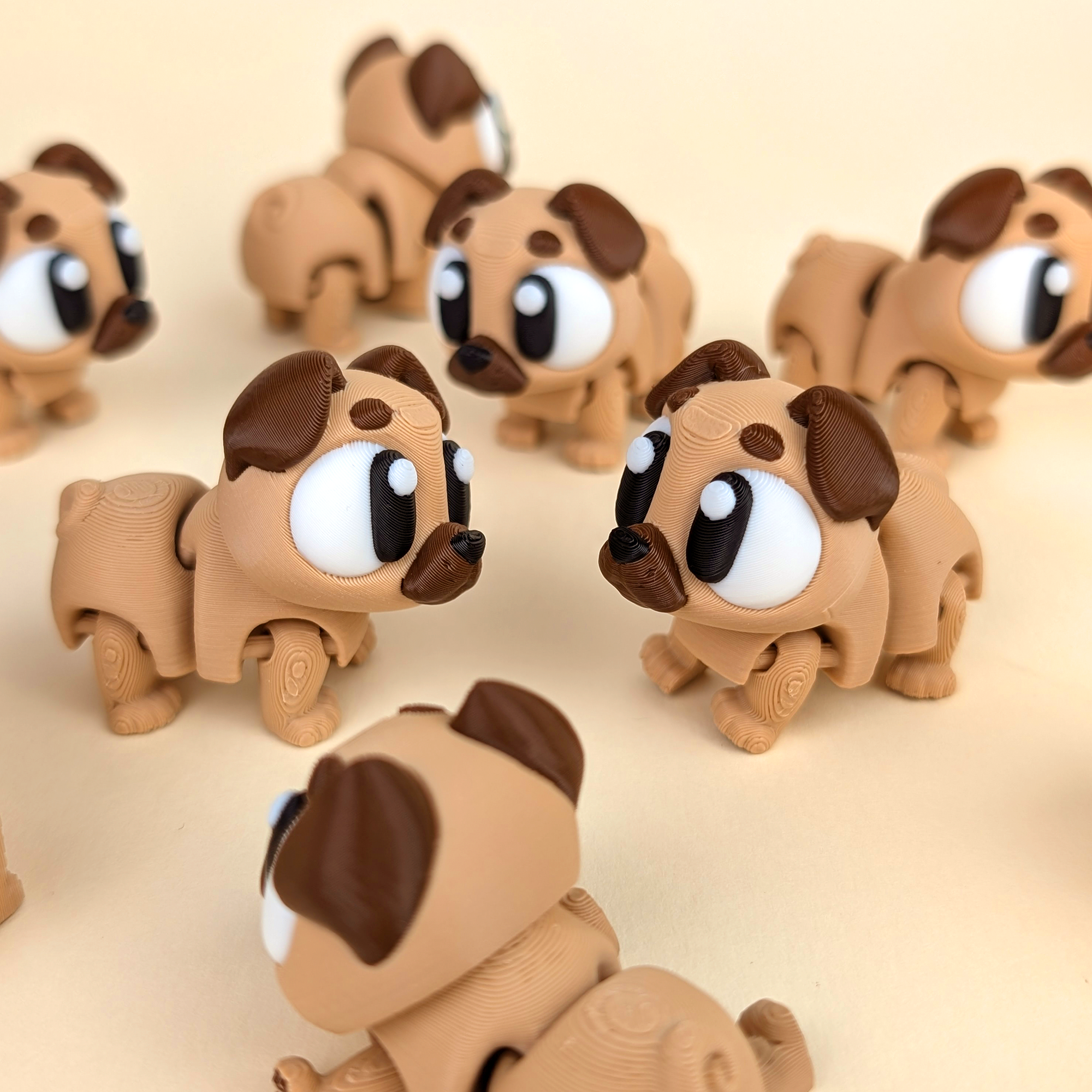 Flexi Pug & Pug’s Bakery Playset