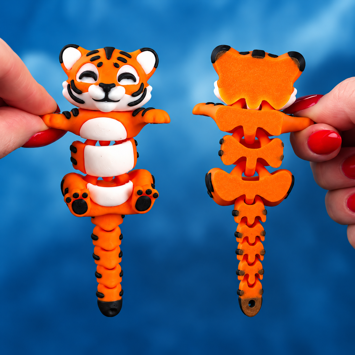 Rajah the Flexi Tiger – Magnetic Hand-Holding Buddy