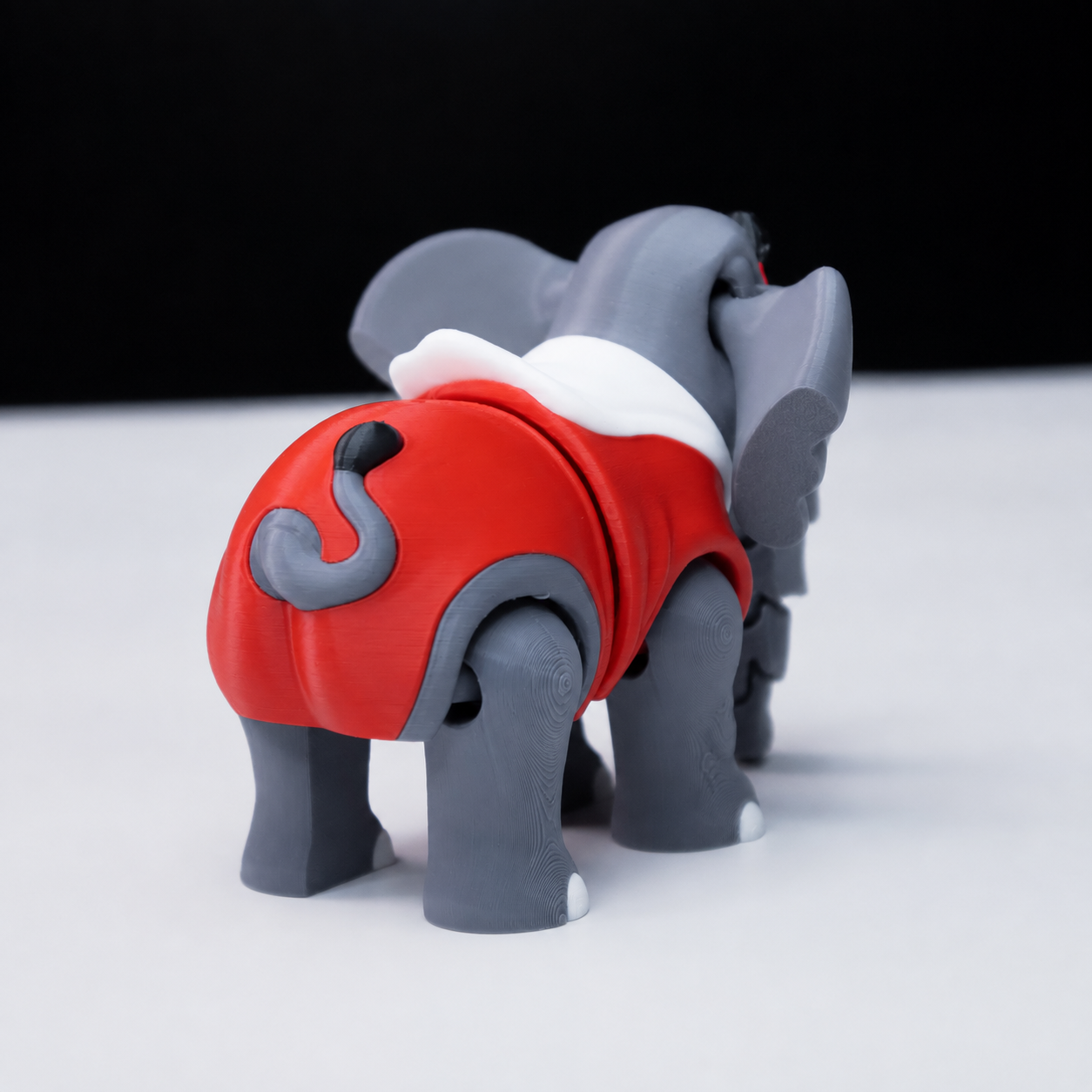 Flexi Super Elephant – Captain Tusk – Articulated Collectible | Wigglix