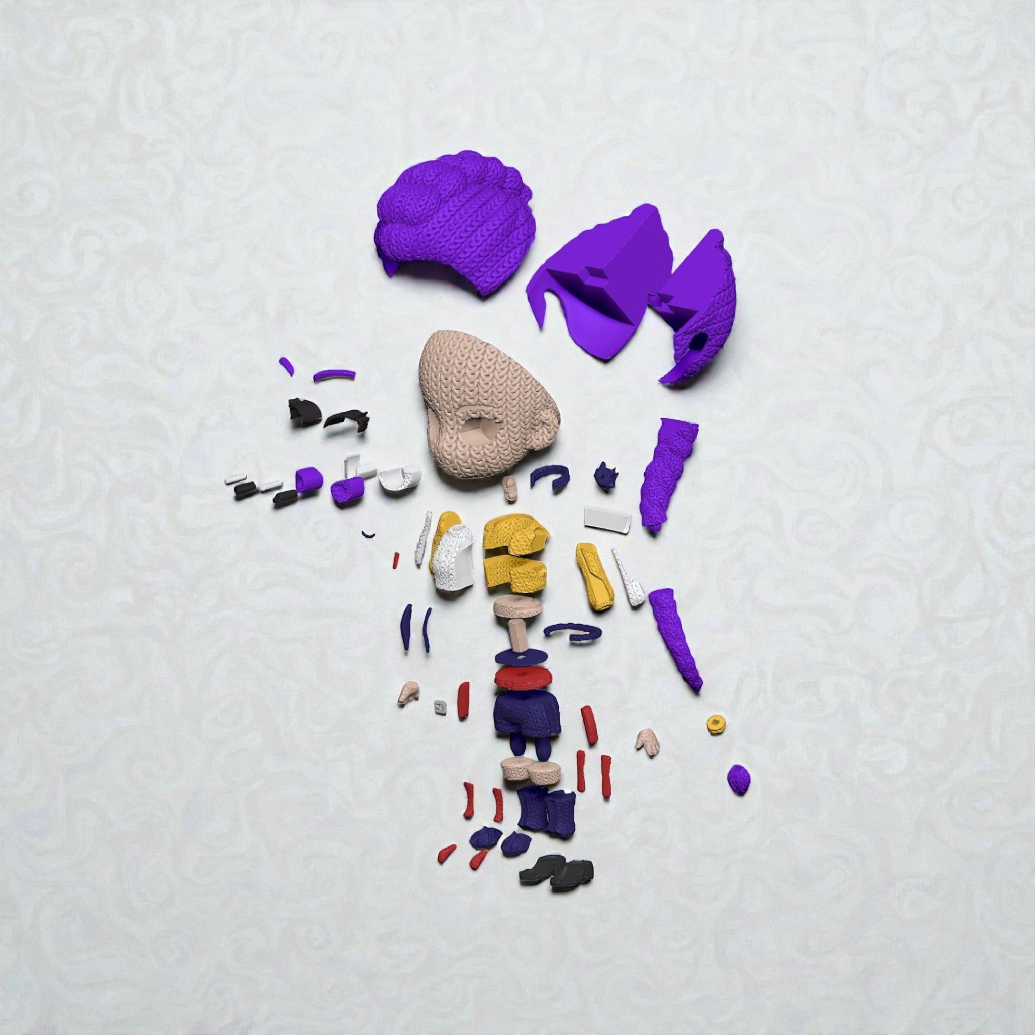 Rumi – Crochet Style Character Collectible (K-Pop Demon Hunters)