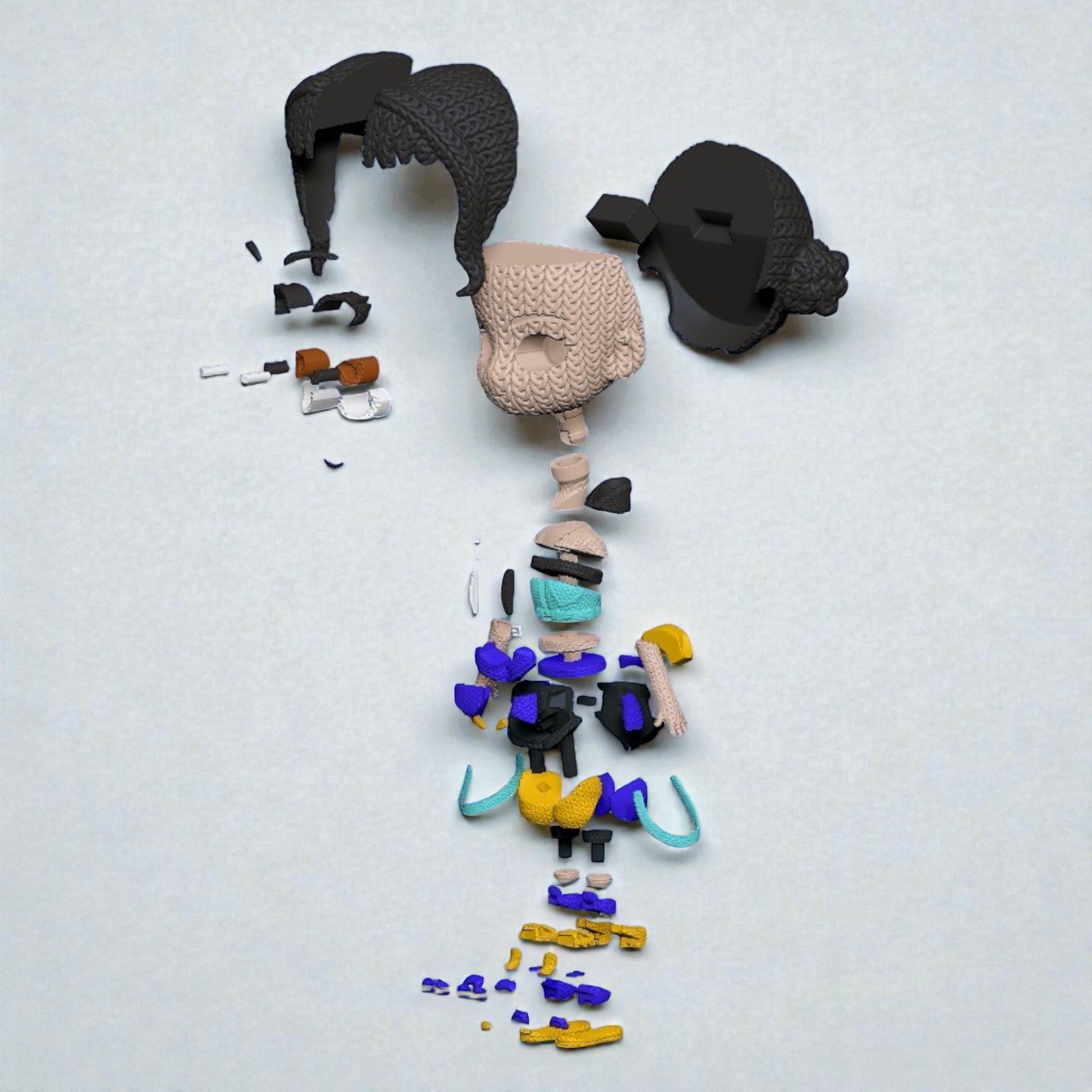 Zoey – Crochet Style Character Collectible (K-Pop Demon Hunters)