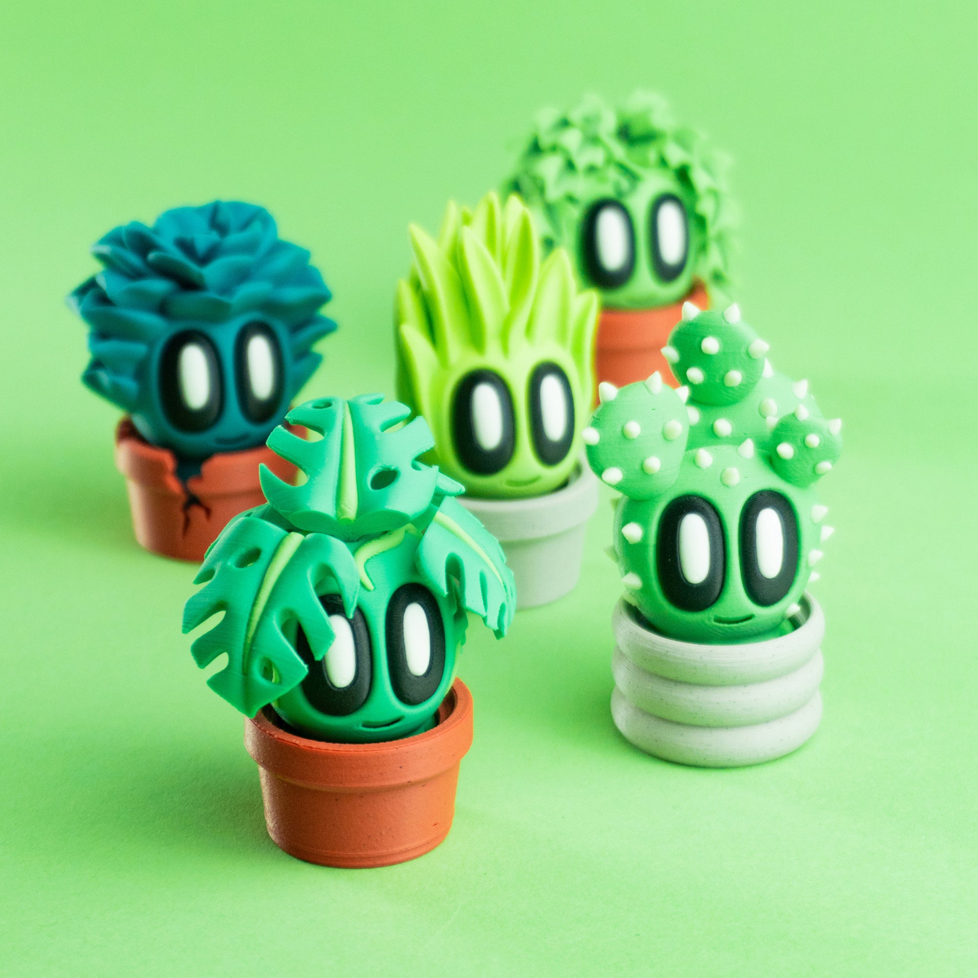 BlobPlant Pals Pack of 5 Wigglix