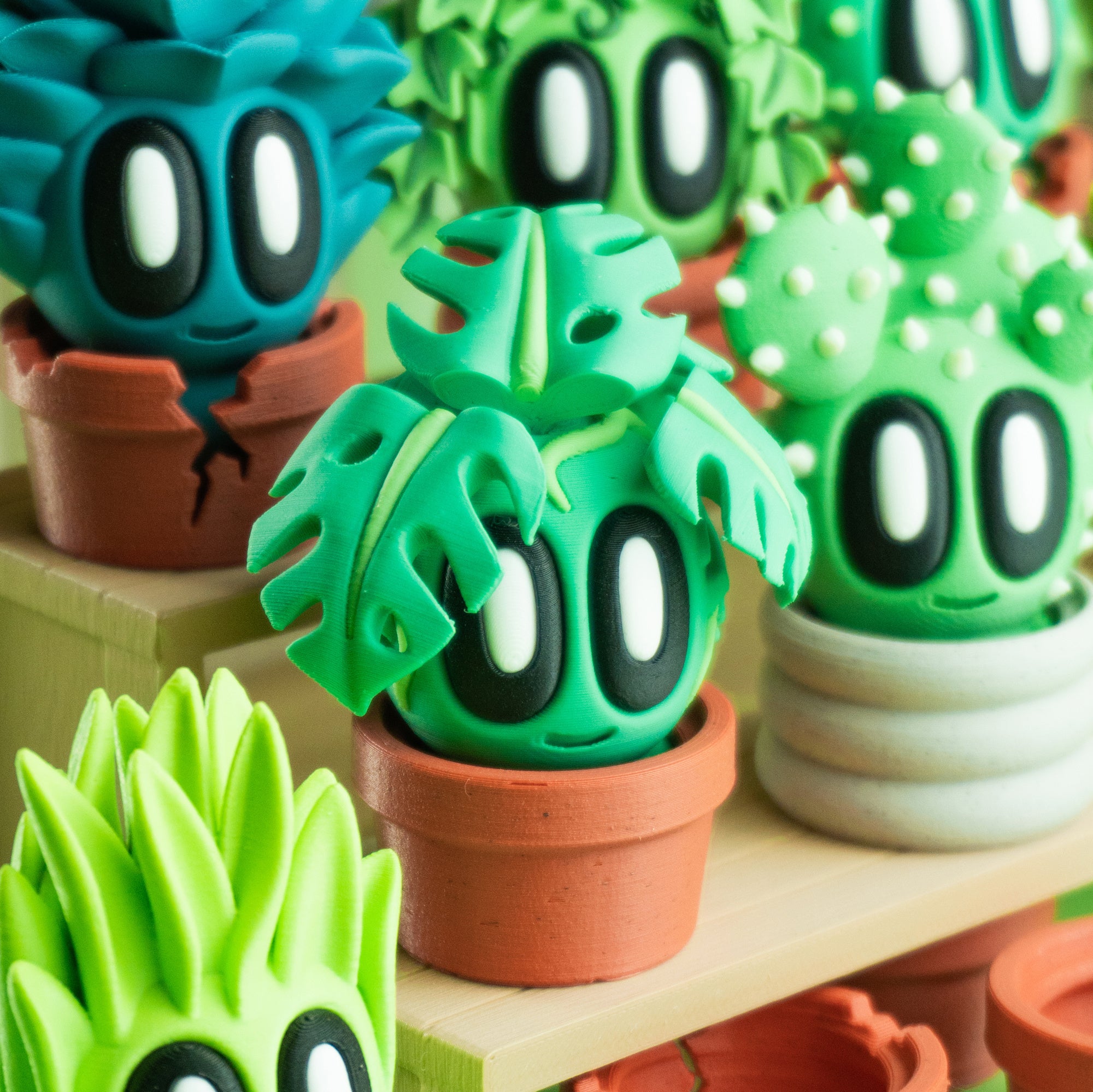 BlobPlant Pals – Pack of 5 – view 3 | Wigglix