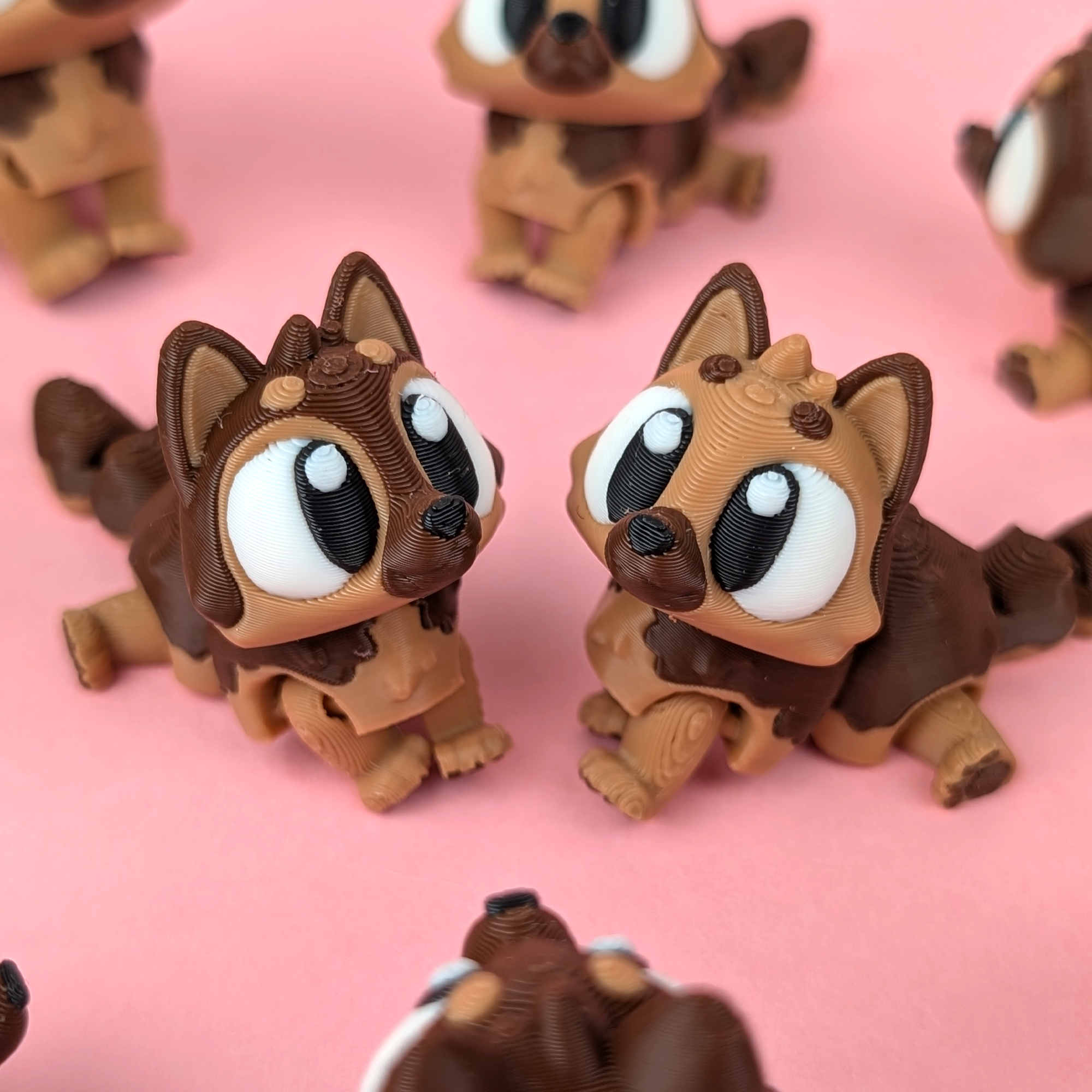 German Shepherd Puppy (Set of 5)