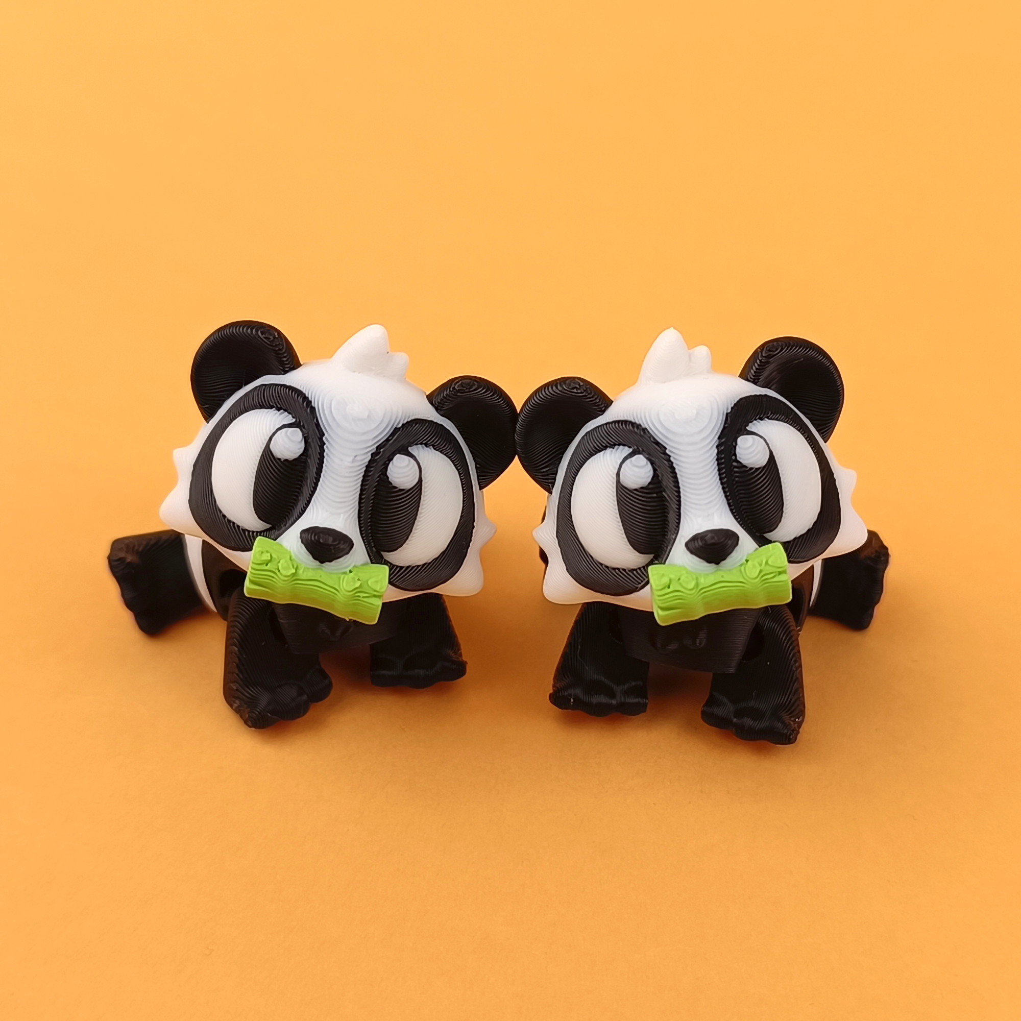 Flexi Panda Squad – Adorable Articulated Panda Collectible Set (Pack of 5)