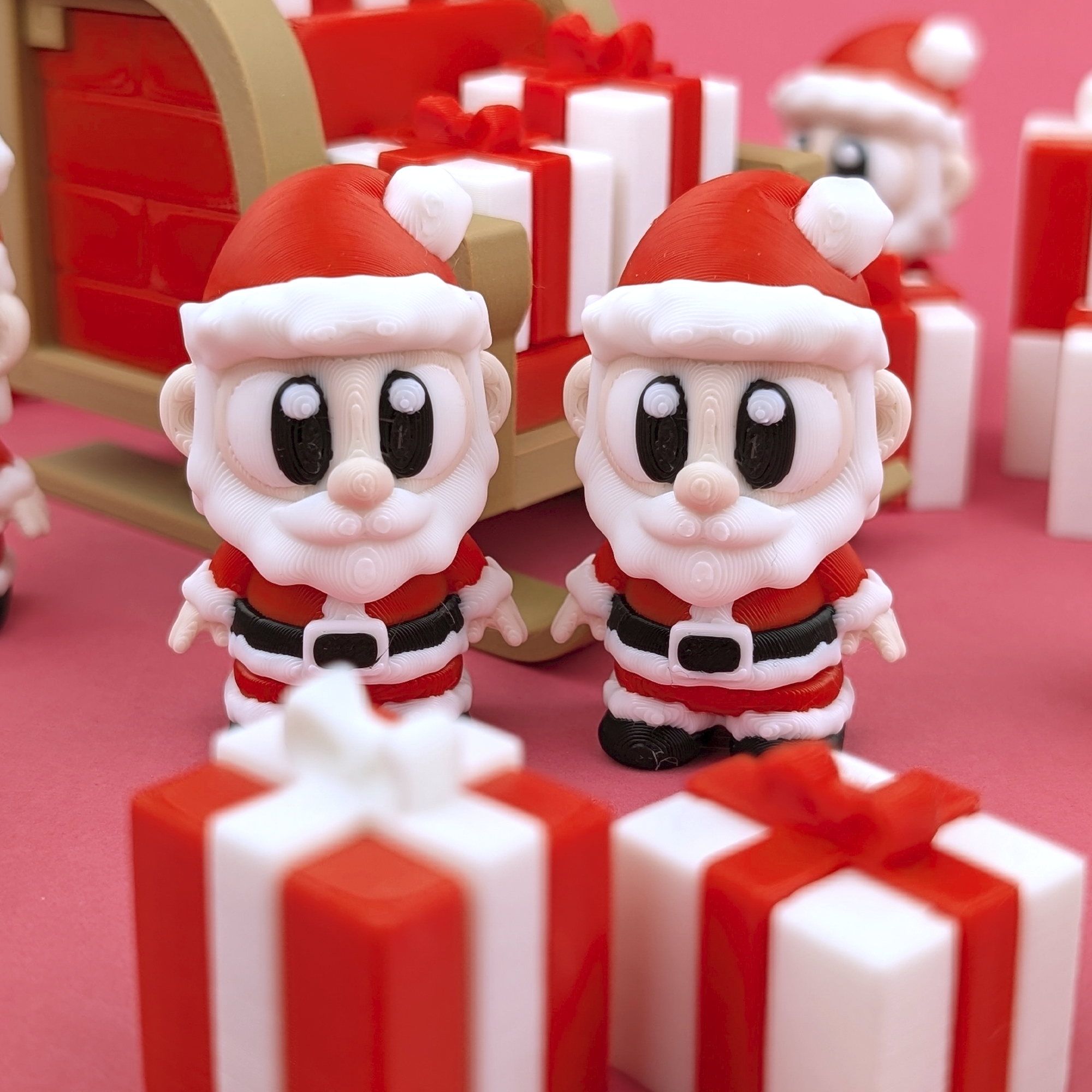 Christmas Character Mega Pack – Festive Articulated Collectible Set – view 2 | Wigglix