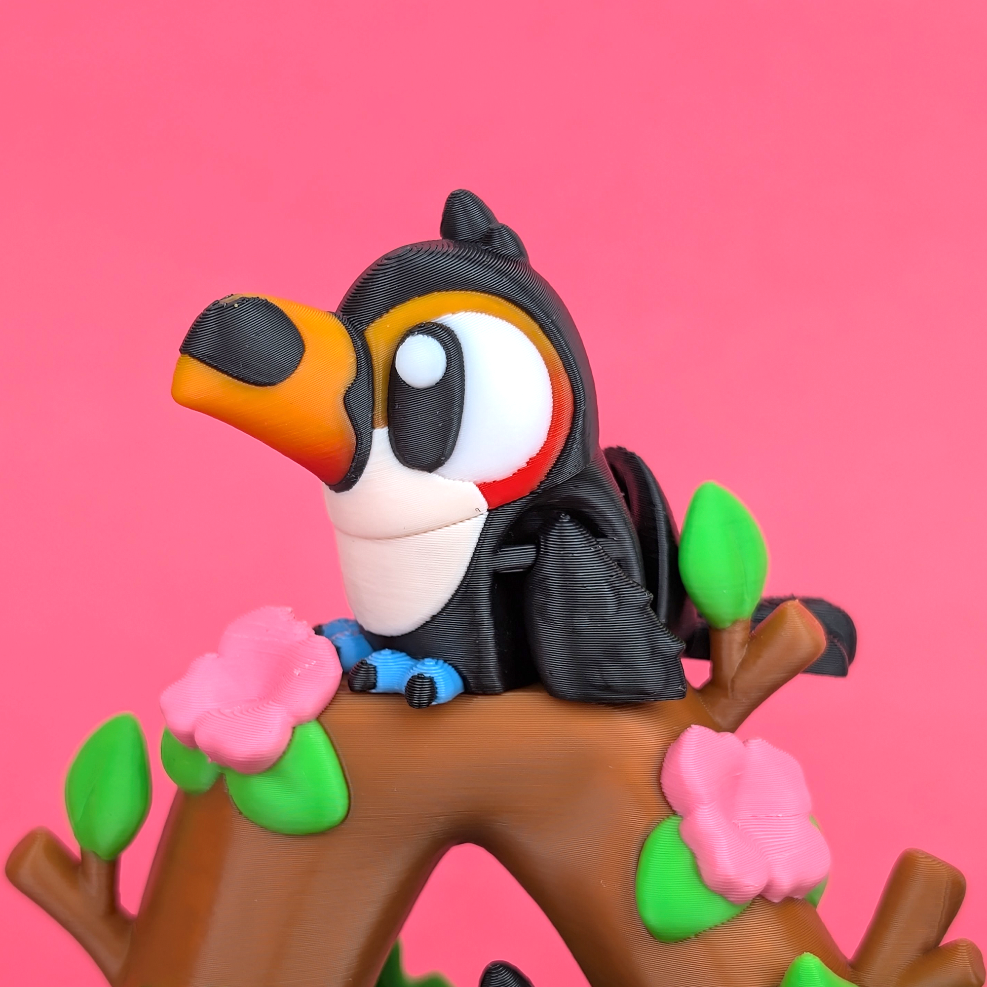 Flexi Toucan & Jungle Park Playset