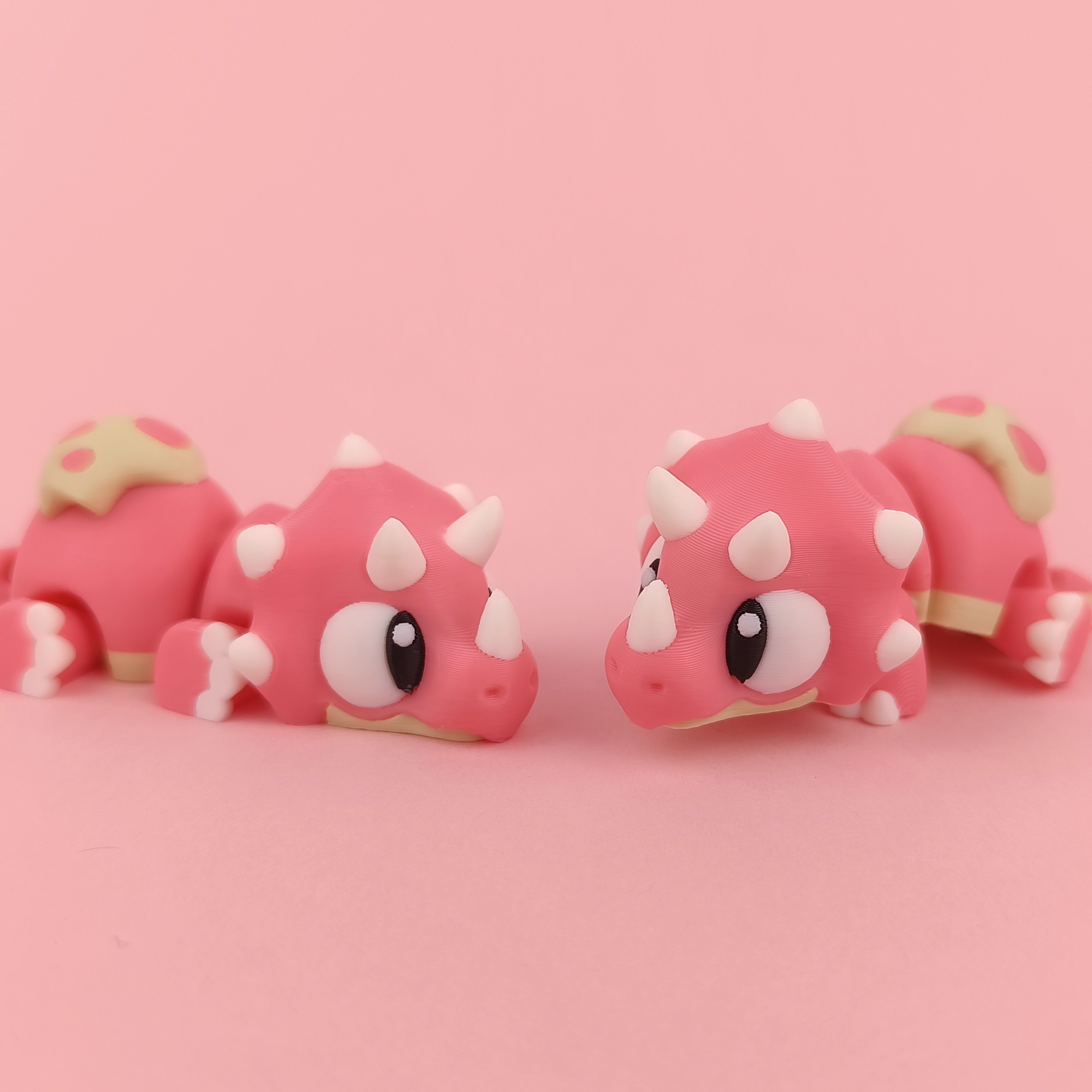 Baby Triceratops – Adorable Dino Trio (Set Of 3) – view 2 | Wigglix