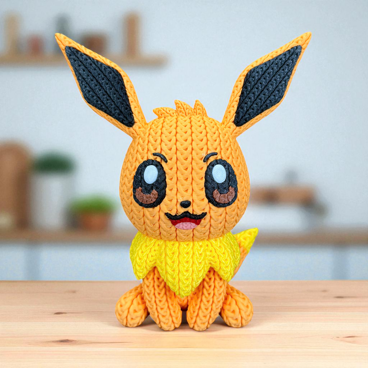 Eevee – Knitted Crochet Style Collectible