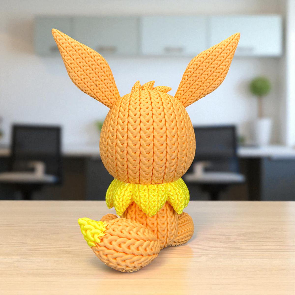 Eevee – Knitted Crochet Style – view 5 | Wigglix