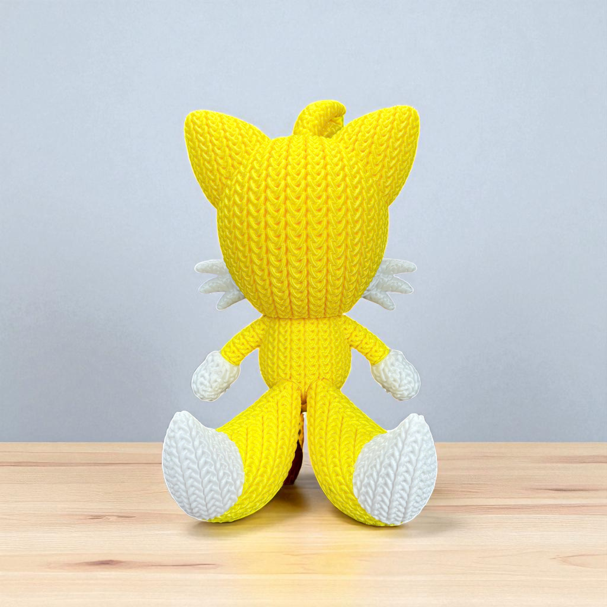 Tails – Crochet-Style 3D Printed Model