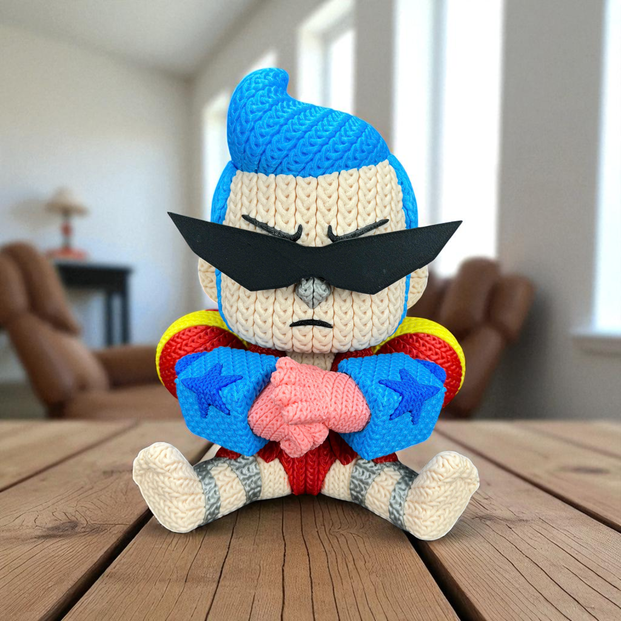 Franky – Crochet-Style 3D Printed Figure