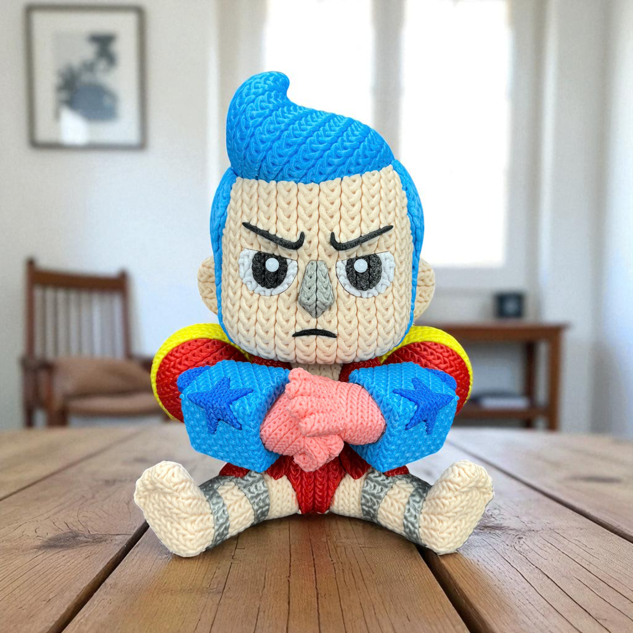 Franky – Crochet-Style 3D Printed Figure