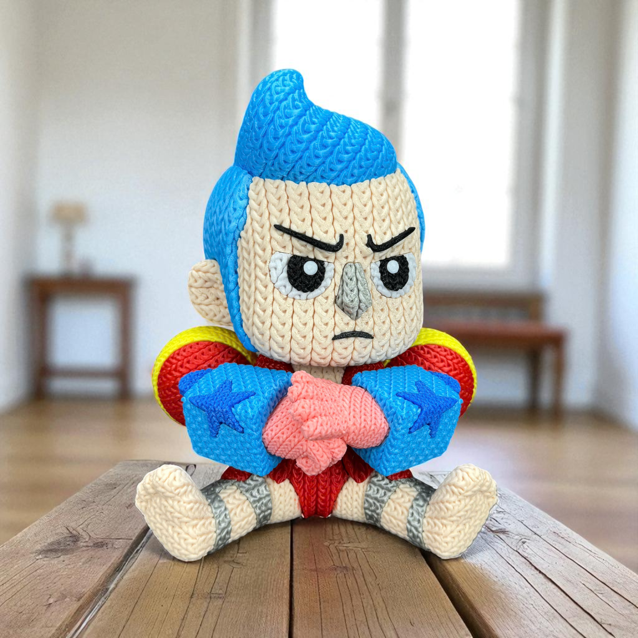 Franky – Crochet-Style 3D Printed Figure