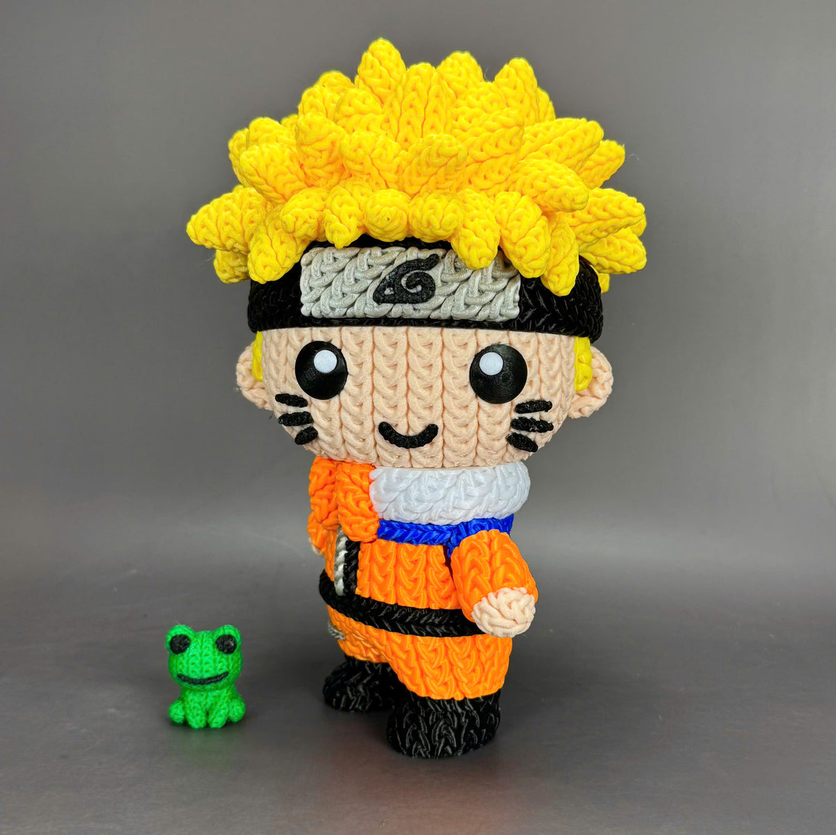 Naruto Crochet Knitted Model – Adorable Anime Collectible – view 7 | Wigglix